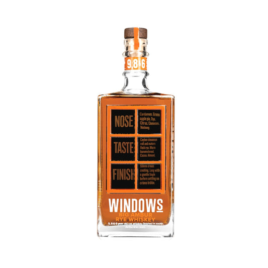 Windows Distillery - Big Ambur Rye Whiskey